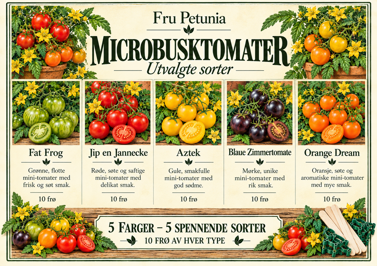 Microbusk tomater