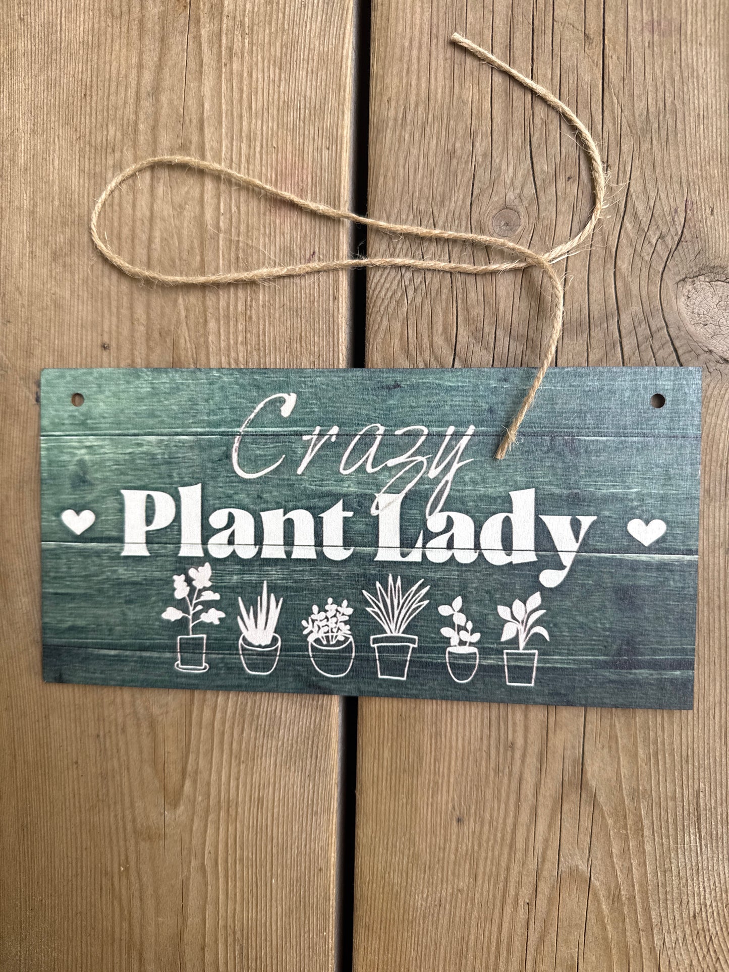 Finérskilt, Crazy plant lady