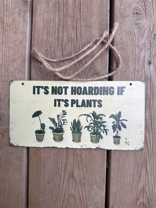 Finérskilt, it’s not hoarding if it’s plants