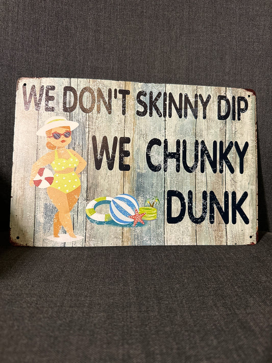 Hageskilt, Skinny dip